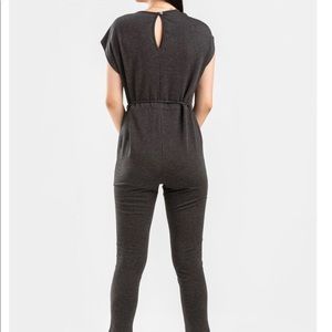 Gray jumpsuit brand new with tags